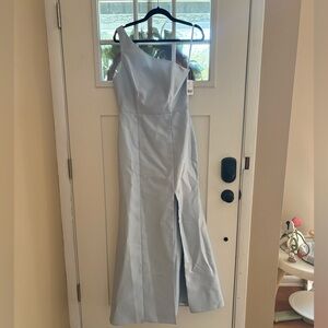 One shoulder prom / bridesmaid dress / formal / black tie